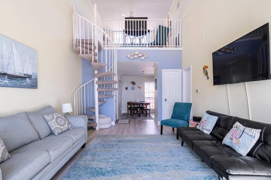 Oceanfront At The Dawns Apartment Galveston Exterior photo
